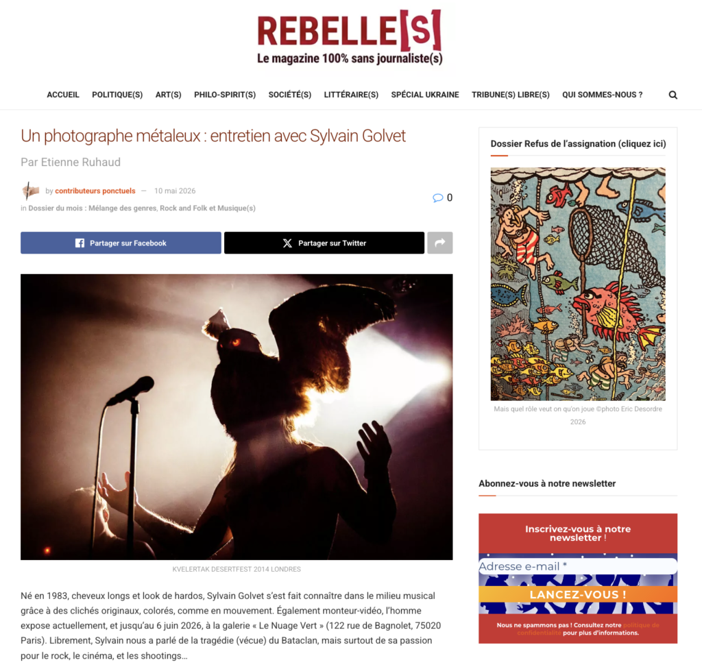 ITW REBELLES MAGAZINE